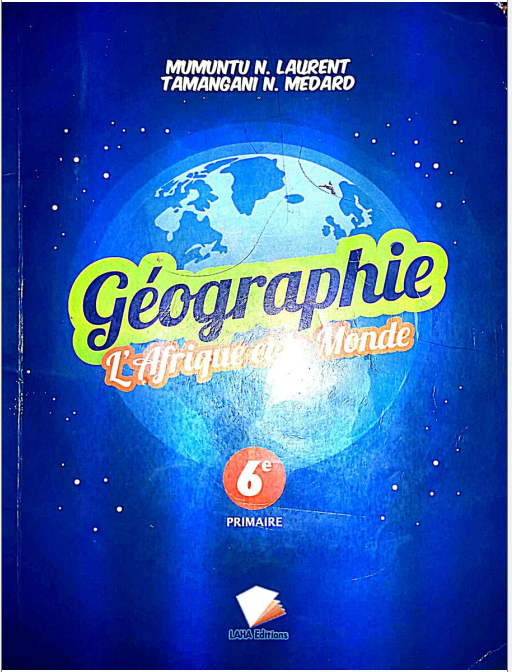 Manuel Geographie 6e Primaire