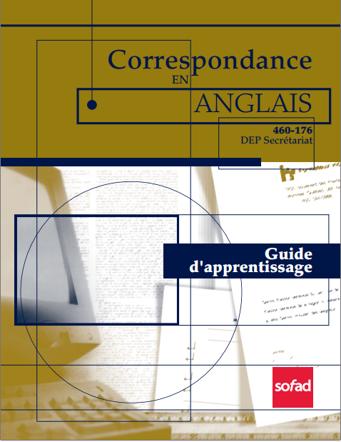 Manuel Correspondance Anglaise Guide D'apprentissage