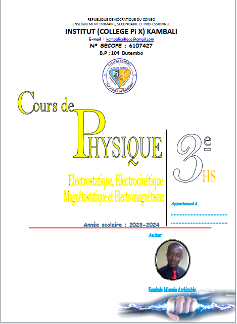 Manuel Syllabus Physique 3ème HS